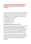 RRT-ACCS EXAM 200 HIGH-YIELD BOARD QUESTIONS WITH RATIONALES FOR ADULT CRITICAL CARE CERTIFICATION &lpar;2026&sol;2027&rpar;