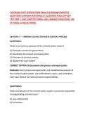 COLORADO POST CERTIFICATION EXAM 210 ORIGINAL PRACTICE QUESTIONS & ANSWER RATIONALES &vert; COLORADO PEACE OFFICER TEST PREP &vert; LAW&comma; CONSTITUTIONAL LAW&comma; CRIMINAL PROCEDURE&comma; USE OF FORCE&comma; ETHICS & PATROL