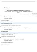 ECON 102 Quiz 2 &vert; Questions and Answers &vert; 2026&sol;27 Updated &vert; 100&percnt; Correct - AMU&period;