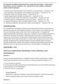 NYC MASTER PLUMBER LICENSE PRACTICAL EXAM PRACTICE EXAM - STUDY GUIDE&NewLine;QUESTIONS &vert; ACTUAL TESTBANK &vert; 150&plus; QUESTIONS & 100&percnt; CORRECT ANSWERS &vert;&NewLine;LATEST UPDATE 2026&sol;2027