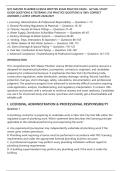 NYC MASTER PLUMBER LICENSE WRITTEN EXAM PRACTICE EXAM - ACTUAL STUDY&NewLine;GUIDE QUESTIONS & TESTBANK &vert; 150 PRACTICE QUESTIONS & 100&percnt; CORRECT&NewLine;ANSWERS &vert; LATEST UPDATE 2026&sol;2027