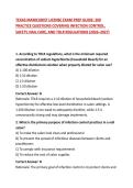 TEXAS MANICURIST LICENSE EXAM PREP GUIDE&colon; 200 PRACTICE QUESTIONS COVERING INFECTION CONTROL&comma; SAFETY&comma; NAIL CARE&comma; AND TDLR REGULATIONS &lpar;2026&ndash;2027&rpar;