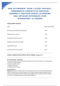 NUR 160 HONDROS - EXAM 1 LATEST 2026&sol;2027 &vert; FUNDAMENTAL CONCEPTS OF PRACTICAL NURSING II &vert; MULTIPLE-CHOICE &vert; 40 VERIFIED Q&A &vert; DETAILED RATIONALES &vert; PASS GUARANTEED &ndash; A&plus; GRADED