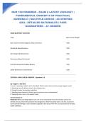 NUR 160 HONDROS - EXAM 2 LATEST 2026&sol;2027 &vert; FUNDAMENTAL CONCEPTS OF PRACTICAL NURSING II &vert; MULTIPLE-CHOICE &vert; 40 VERIFIED Q&A &vert; DETAILED RATIONALES &vert; PASS GUARANTEED &ndash; A&plus; GRADED