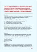 ATI PN Maternal Newborn Proctored Exam Prep &vert; Complete Practice Exam Questions with 100&percnt; Verified Correct Answers and Detailed Rationales &vert; Latest Update - 2026&sol;2027 &vert; Already Graded A&plus;