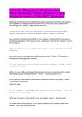 NY Life -Chapter 3 Life Insurance Policies Study Guide Questions and Actual Answers 2026-2027 Updated&period;