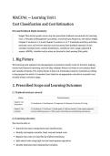 MAC3761&lowbar;Learning Units 1-12 Comprehensive Summary and Practice Material