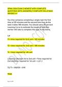OPMA 3306 EXAM 2 NEWEST WITH COMPLETE &NewLine;QUESTIONS WITH ANSWERS&sol;&sol; COMPLETE SOLUTIONS &NewLine;GRADED A&plus;