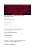 ICS 100&comma; 200&comma; 700&comma; 800 EXAM NEWEST&NewLine;ACTUAL EXAM COMPLETE 270&NewLine;QUESTIONS AND CORRECT DETAILED&NewLine;ANSWERS &lpar;VERIFIED ANSWERS&rpar;&NewLine;&vert;ALREADY GRADED A&plus;&vert;&vert;BRAND NEW&NewLine;VERSION 2026&excl;&excl;&excl;
