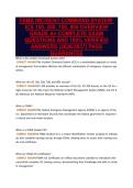 FEMA INCIDENT COMMAND SYSTEM&colon;&NewLine;ICS 100&comma; 200&comma; 700&comma; 800 OVERVIEW&NewLine;GRADE A&plus; COMPLETE EXAM&NewLine;QUESTIONS AND 100&percnt; VERIFIED&NewLine;ANSWERS &lpar;2026&sol;2027&rpar; PASS&NewLine;GUARANTEE