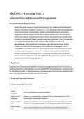MAC3761 Full Summary Pack Unit 1-24