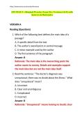 ATI TEAS 7 &ndash; Original Practice Exam Five Versions &lpar;A&ndash;E&rpar; with Answers & Rationales
