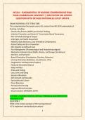 NR 224 &ndash; FUNDAMENTALS OF NURSING COMPREHENSIVE FINAL &NewLine;EXAM CHAMBERLAIN UNIVERSITY &vert; 2026 EDITION 200 VERIFIED &NewLine;QUESTIONS WITH DETAILED RATIONALES LATEST UPDATE