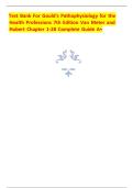 Test Bank for Gould's Pathophysiology for the Health Professions 7th Edition by VanMeter & Hubert &vert; Chapters 1&ndash;28 &vert; ISBN 9780323792882