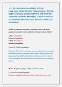 ILETSB Certification Exam FINAL ACTUAL  &NewLine;EXAM 2026 &vert;&vert; MOST RECENT EXAM 2026&vert;2027 ACTUAL &NewLine;COMPLETE REAL EXAM QUESTIONS AND CORRECT &NewLine;ANSWERS &lpar;VERIFIED ANSWERS&rpar; ALREADY GRADED &NewLine;A&plus; &vert; GUARANTEED SUCCESS&excl;&excl; NEWEST EXAM &vert; JUST &NewLine;RELEASED&excl;&excl;