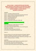 DHN 101 EXAM 1 - HUMAN NUTRITION AND WELLNESS NEWEST 2026&sol;2027 EXAM COMPLETE QUESTIONS AND CORRECT DETAILED ANSWERS &lpar;VERIFIED ANSWERS&rpar; WITH RATIONALES &vert;ALREADY GRADED A&plus;&vert;&vert;LATEST UPDATE&excl;&excl;  UNIVERSITY OF KENTUCKY 