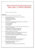 Test Bank for Advanced Practice Nursing in the Care of Older Adults&comma; 3rd Edition by Kennedy-Malone & Duffy &vert; Chapters 1&ndash;23