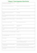 Category 11 Aerial Application Exam Review 2026&ndash;2027 &vert; Questions and Answers Study Guide & Test Prep&NewLine;