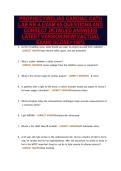 PROPHECY&sol;RELIAS CARDIAC CATH&NewLine;LAB RN A EXAM 65 QUESTIONS AND&NewLine;CORRECT DETAILED ANSWERS&NewLine;LATEST VERSION&vert;NEW&excl;&excl;&lbrace;ACTUAL&NewLine;EXAM&rcub; SCORE&equals;100&percnt;