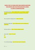 BLOCK 2 TEST 2 SF EXAM LATEST 2026 UPDATED QUESTIONS &NewLine;AND VERIFIED 100&percnt; SOLUTIONS &lpar;2026&sol;2027&rpar; GRADE&colon; &NewLine;A&plus;&vert;STATUS&colon; GUARANTEED PASS 
