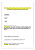 CLR110 &ndash; Clarity Data Model Exam Prep&colon; Multiple Choice Questions with Rationales &lpar;2025&sol;2026&comma; A&plus; Graded&rpar;