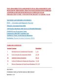 WGU D344 Objective Assessment Final 2026 Assessment and Diagnostic Processes &vert; Practice Questions with Verified Answers & Detailed Rationales Complete Exam Preparation Guide &vert; Updated for 2026&sol;2027 Academic Year