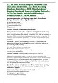 ATI RN Adult Medical-Surgical Proctored Exam 2026&sol;2027 Study Guide &vert; ATI Adult Med-Surg Proctored Exam Prep &vert; NGN Clinical Judgment Practice Questions & Answers&comma; Detailed Rationales&comma; SATA&comma; Case Studies&comma; Adult Health Nursing & Comprehensive NCLEX-RN Review