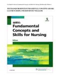 Test Bank for Dewitt&rsquo;s Fundamental Concepts and Skills for Nursing 5th Edition by Miles Duke &lpar;All chapters&rpar;&NewLine;