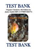 TEST BANK for Organic Chemistry 4th Edition By Janice Smith &lpar;Complete 29 Chapters&rpar;