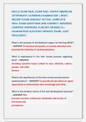 NAVLE EXAM REAL EXAM 2026 &vert; NORTH AMERICAN &NewLine;VETERINARY LICENSING EXAMINATION &vert;&vert; MOST &NewLine;RECENT EXAM 2026&vert;2027 ACTUAL COMPLETE              &NewLine;REAL EXAM QUESTIONS AND CORRECT ANSWERS &NewLine;&lpar;VERIFIED ANSWERS&rpar; ALREADY GRADED A&plus; &vert; &NewLine;GUARANTEED SUCCESS&excl;&excl; NEWEST EXA
