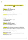 FCIC NCIC 2026&sol;2027 &ndash; Questions and Solutions &vert; A&plus; Grade Study Guide