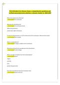 Florida Civic Literacy Exam &lpar;FCLE&rpar; Study Guide 2026&sol;2027 &ndash; 153 Questions with Answers &vert; A&plus; Grade Study Guide Quiz Bundles 