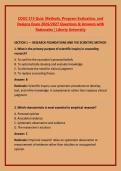 COUC 515 Exams Full Complete Bundle  