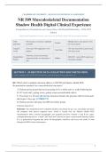 NR 509 MUSCULOSKELETAL ACTUAL EXAM 2026&sol;2027 &vert; Shadow Health Complete Documentation Guide &vert; Tina Jones Low Back Pain &vert; Verified Q&A &vert; Pass Guaranteed - A&plus; Graded&NewLine;&NewLine;
