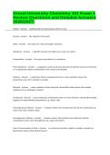Drexel University Chemistry 101 Exam 1 Review Questions and Detailed Answers 2026&sol;2027&period;