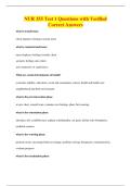 NUR 355 Test 1 Questions with Verified&NewLine;Correct Answers