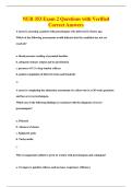 NUR 353 Exam 2 Questions with Verified&NewLine;Correct Answers