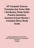 AP Computer Science Principles Key Terms 2026 &vert; Vocabulary&comma; Study Guide&comma; Practice Questions&comma; Answers & Exam Review