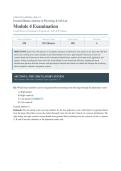 BIOD 152 MODULE 4 ACTUAL EXAM 2026&sol;2027 &vert; Portage Learning A&P 2 &vert; Verified Questions & Rationales &vert; Pass Guaranteed - A&plus; Graded&NewLine;&NewLine;