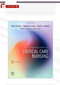 Critical Care Nursing Test Bank &lpar;PDF&rpar; &vert; 8th Ed&period; Verified NCLEX Q&A