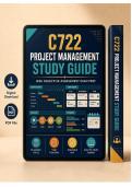 WGU C722 Exam Project Management PM &ndash; Actual Questions & Answers &lpar;Latest PDF&rpar;