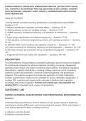 FLORIDA ASBESTOS CONSULTANT EXAMINATION PRACTICE &vert; ACTUAL STUDY GUIDE &vert;&NewLine;FULL TESTBANK &vert; 180 ADVANCED PRACTICE QUESTIONS & 100&percnt; CORRECT ANSWERS&NewLine;WITH RATIONALES &vert; 2026&sol;2027 LATEST UPDATE &vert; COMPREHENSIVE CERTIFICATION&NewLine;EXAM PREPARATION