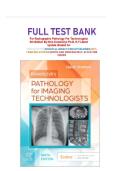 Test Bank for Kowalczyk's Pathology for Imaging Technologists&colon; Radiographic Pathology for Technologists&comma; 9th Edition by Heidi Shelton &vert; Chapters 1&ndash;12