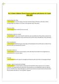 N&period;C&period; Claims Adjuster Exam License questions and answers A&plus; Grade &NewLine;20262027