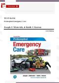 Prehospital Emergency Care Test Bank &lpar;PDF&rpar; &vert; Mistovich 11th Ed&period; Verified