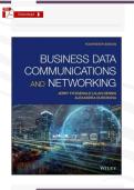 Business Data Communications Test Bank &lpar;PDF&rpar; &vert; Fitzgerald 14th Ed&period; Verified
