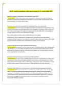 NCIC 2026&sol;2027 &ndash; Questions and Answers &vert; A&plus; Grade&vert;National Crime Information Center &lpar;NCIC&rpar;