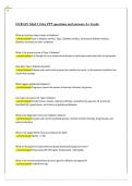NUR 615&colon; Module 5 Utica PPT Questions and Answers &lpar;Verified A&plus; Grade&rpar;