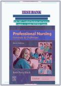 Test Bank for Professional Nursing Concepts Challenges &lpar;9th Edition&rpar;