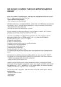 NUR 306 EXAM 2 &vert; NURSING STUDY GUIDE & PRACTICE QUESTIONS 2026&sol;2027